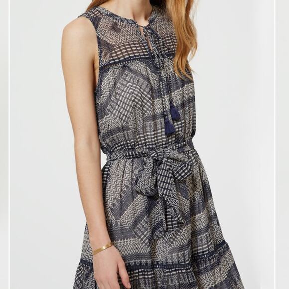 NWT Rebecca Minkoff Nicki Dress in Navy Size M - Picture 4 of 7